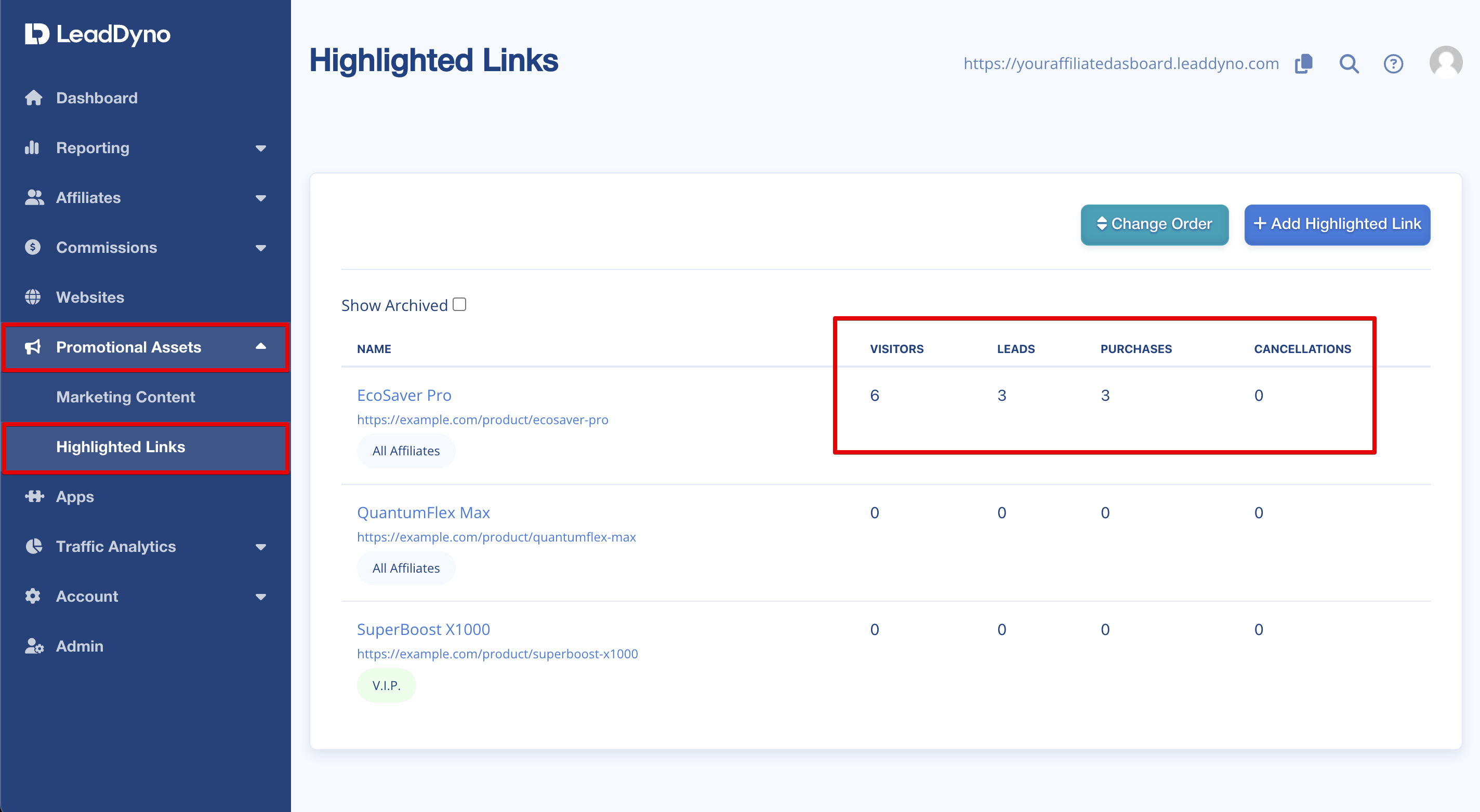 Highlighted Links - analytics.png